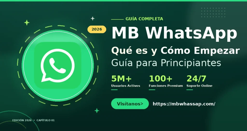 Qué es MB WhatsApp
