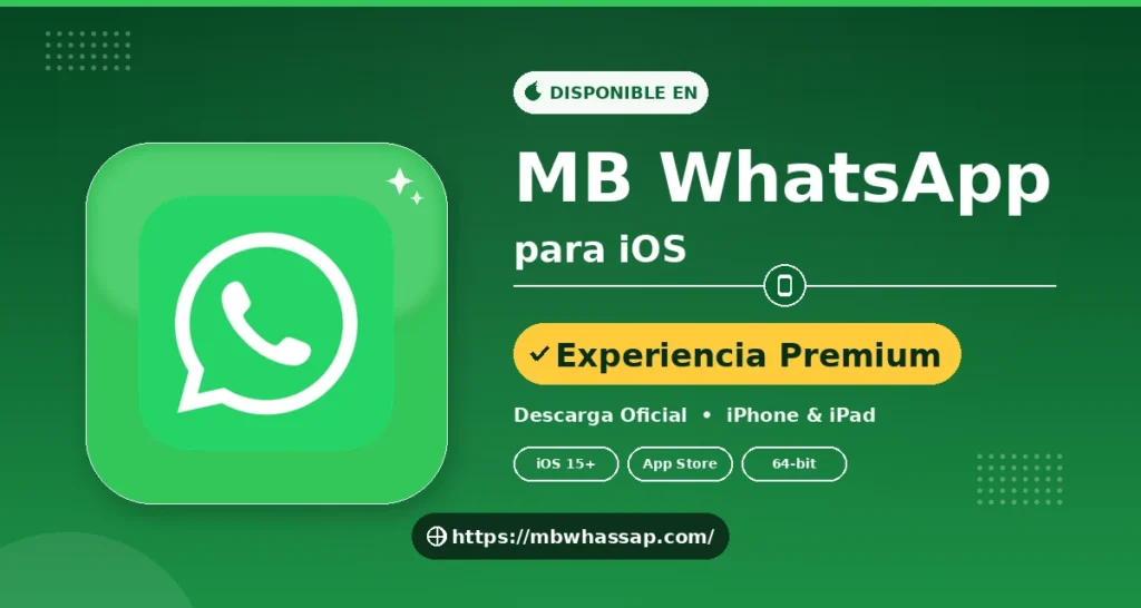 MB WhatsApp Para iOS