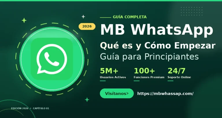 Qué es MB WhatsApp